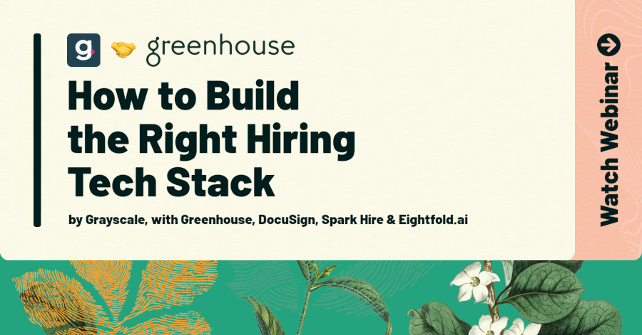 [Webinar] How to Build the Right Hiring Tech Stack