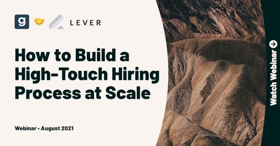 How to Build a High Touch Process for High Volume Recruiting